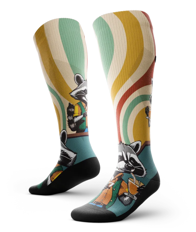 Racuccino Athletic Knee High Compression Socks by OUTWAY