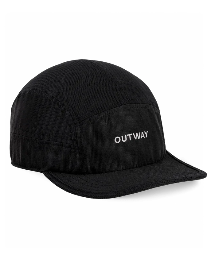 Black Running Cap